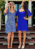 The Summertime Mini - Royal Blue Chiffon