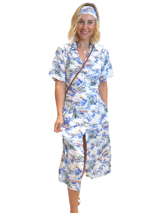 The Perfect Shirt Dress - Dolce Sea