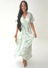 Dress The Maxi Wrap Dress - Fresh Bouquet dubai outfit dress brunch fashion mums