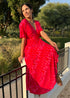 Dress The Maxi Wrap Dress - Lipstick Waves dubai outfit dress brunch fashion mums