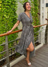 Dress The Pleated Wrap Dress - Fantasy Nights Pleats dubai outfit dress brunch fashion mums