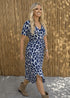 Dress The Pleated Wrap Dress - Indigo City Pleats dubai outfit dress brunch fashion mums