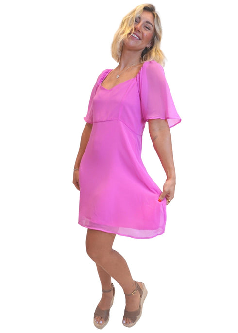Dress The Summertime Mini - Magenta dubai outfit dress brunch fashion mums