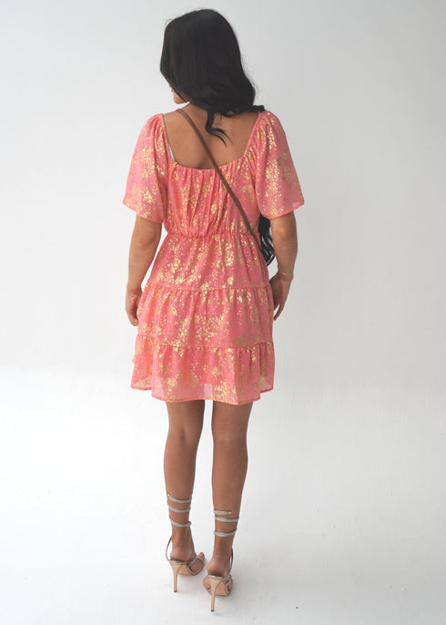 The Babydoll - Golden Coral dubai outfit dress brunch fashion mums