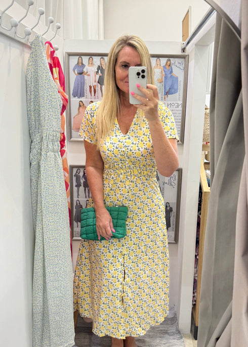 The Helen Dress - Lemon Gardens dubai outfit dress brunch fashion mums