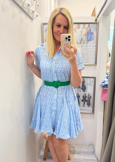 The Lola Shirt Dress - Santorini Summer dubai outfit dress brunch fashion mums