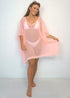 Beach Kaftan The Beach Kaftan - Peach Chiffon dubai outfit dress brunch fashion mums