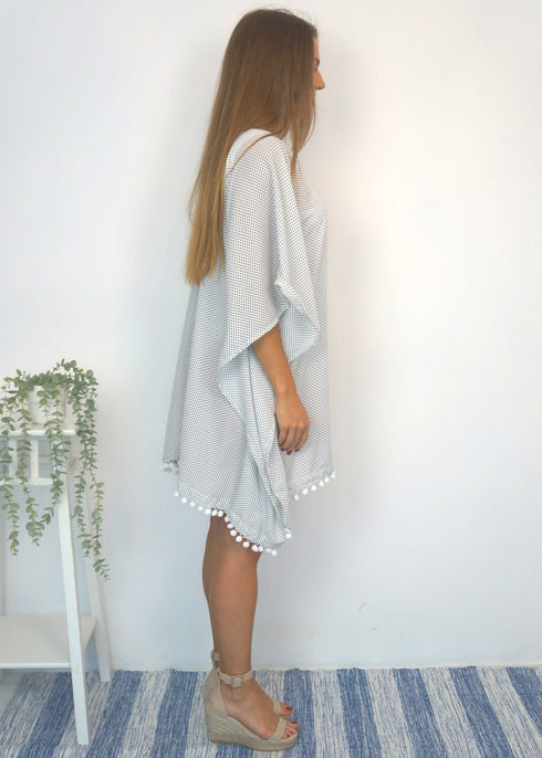 Beach Kaftan The Beach Kaftan - Polka Domino dubai outfit dress brunch fashion mums