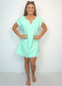 Beach Kaftan The Fitted Kaftan - Aqua dubai outfit dress brunch fashion mums