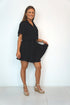 Beach Kaftan The Leah Dress - Midnight Black dubai outfit dress brunch fashion mums