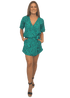 Clothing The Ella Rae Wrap Playsuit - Jade Jungle dubai outfit dress brunch fashion mums