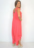 Clothing O/S The Harem Jumpsuit - Classic Coral Summer dubai outfit dress brunch fashion mums