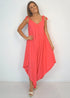 Clothing O/S The Harem Jumpsuit - Classic Coral Summer dubai outfit dress brunch fashion mums