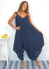 Clothing The Harem Jumpsuit - Deep Navy Summer dubai outfit dress brunch fashion mums