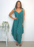 Clothing The Harem Jumpsuit - Jade Jungle dubai outfit dress brunch fashion mums