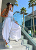 Clothing O/S The Harem Jumpsuit - Pure White dubai outfit dress brunch fashion mums