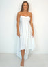 Clothing O/S The Harem Jumpsuit - Pure White dubai outfit dress brunch fashion mums