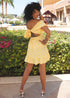 Dress The Daisy Dress - Lemonade Polka dubai outfit dress brunch fashion mums