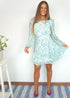 Dress The Dream Dress - Mint Leaves dubai outfit dress brunch fashion mums