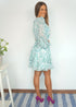 Dress The Dream Dress - Mint Leaves dubai outfit dress brunch fashion mums