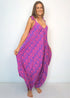 Dress HOT PINK LIBERTY The Harem Jumpsuit - Hot Pink Liberty dubai outfit dress brunch fashion mums