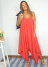 Dress The Harem Jumpsuit - Summer Coral dubai outfit dress brunch fashion mums