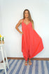 Dress The Harem Jumpsuit - Summer Coral dubai outfit dress brunch fashion mums
