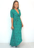 Dress The Maxi Wrap Dress - Jade Jungle dubai outfit dress brunch fashion mums