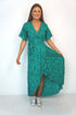 Dress The Maxi Wrap Dress - Jade Jungle dubai outfit dress brunch fashion mums