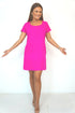 Dress The R Mini Anywhere Dress - Hot Pink dubai outfit dress brunch fashion mums