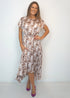 Dresses The Evening Dress - Platinum Snake dubai outfit dress brunch fashion mums