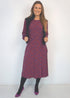The A/W Pixie Dress - Lipstick Ivy dubai outfit dress brunch fashion mums