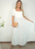 The Brighton Maxi Dress - Cy White dubai outfit dress brunch fashion mums
