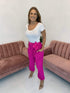 The Easy Trousers - Hot Pink dubai outfit dress brunch fashion mums