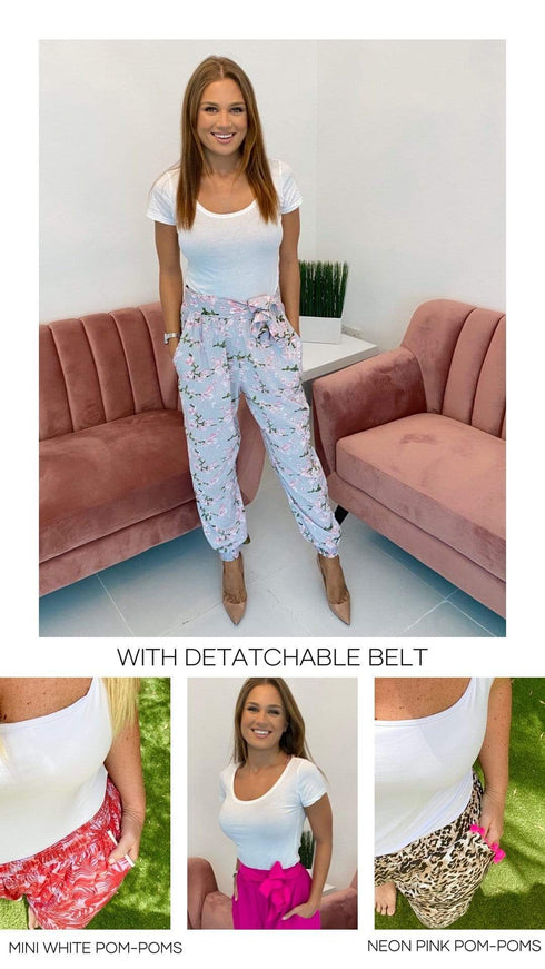 The Easy Trousers - Hot Pink dubai outfit dress brunch fashion mums