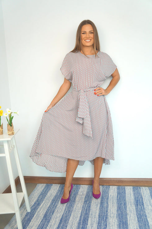 The Evening Dress - Mint Strawberries & Cream dubai outfit dress brunch fashion mums