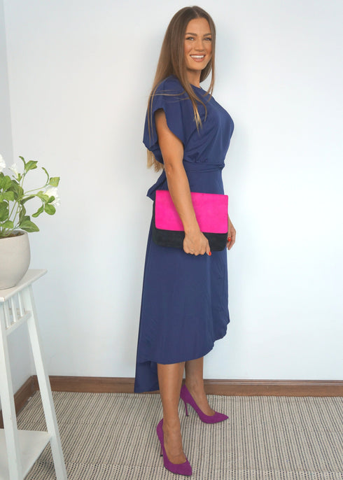 The Evening Dress - Perfect Navy dubai outfit dress brunch fashion mums