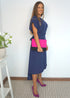 The Evening Dress - Perfect Navy dubai outfit dress brunch fashion mums