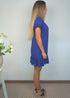 The Flirty Anywhere Dress - Dark Royal Blue dubai outfit dress brunch fashion mums