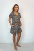 The Flirty Anywhere Dress - Mosaic Sky... dubai outfit dress brunch fashion mums