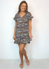 The Flirty Anywhere Dress - Mosaic Sky... dubai outfit dress brunch fashion mums