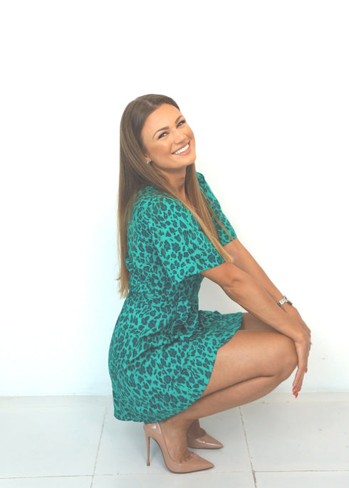 The Flirty Wrap Dress - Jade Jungle dubai outfit dress brunch fashion mums