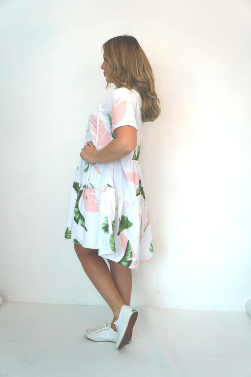 O/S The Jo Dress - Palm Breeze dubai outfit dress brunch fashion mums