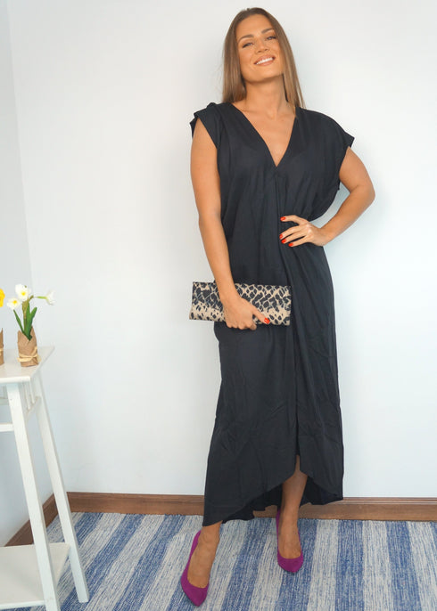 The Kate Dress - Midnight Black dubai outfit dress brunch fashion mums