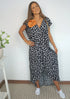 The Kate Maxi Dress - Wild Abstract dubai outfit dress brunch fashion mums