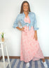The Maxi Wrap Dress - Sketchy Wild Flower dubai outfit dress brunch fashion mums