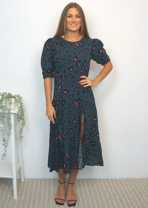 FOREST LEOPARD The Pixie Dress - Forest Leopard dubai outfit dress brunch fashion mums