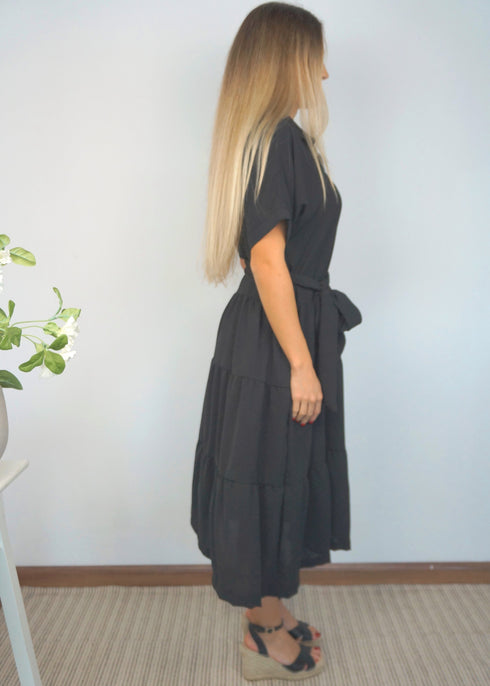 The Riviera Dress - Cy Black dubai outfit dress brunch fashion mums