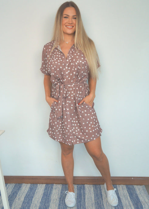 The Shirt Dress - Pretty Woman dubai outfit dress brunch fashion mums