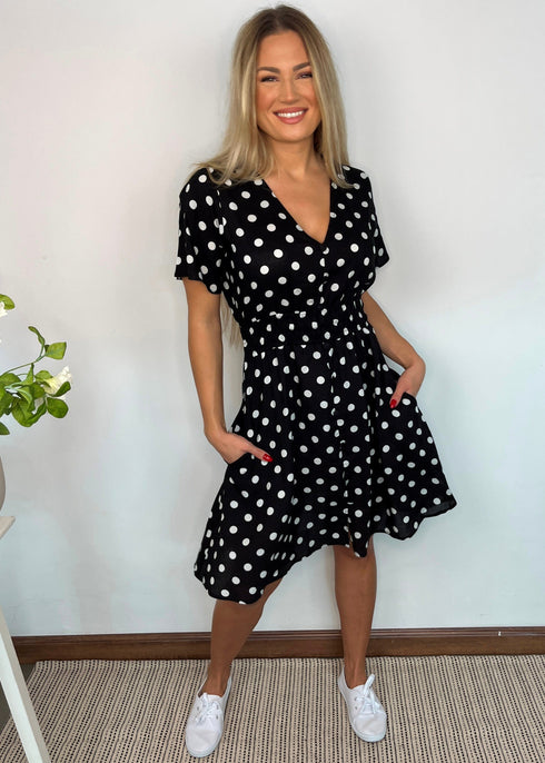 The Short Helen Dress - City Polka dubai outfit dress brunch fashion mums